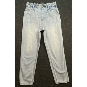 American Eagle Outfitters Retro Mom Jeans Women's Sz 4 Short Denim Distressed